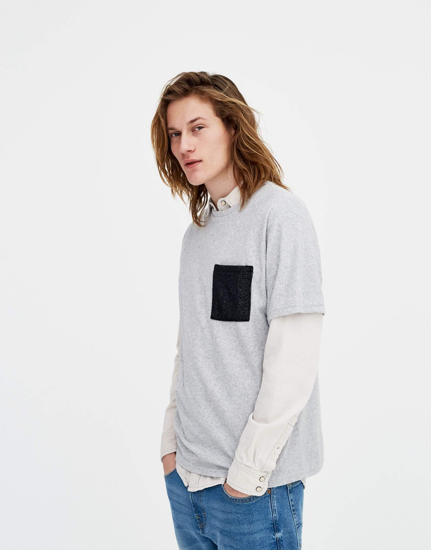 Navy Blue Embellished Skater