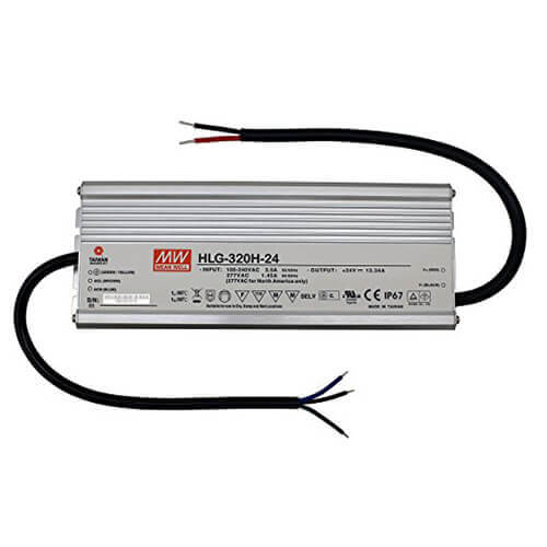 LED Converter: 90-305 VAC to 24VDC, 320W