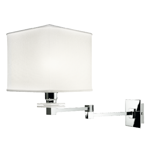 Quadra wall lamp with switch