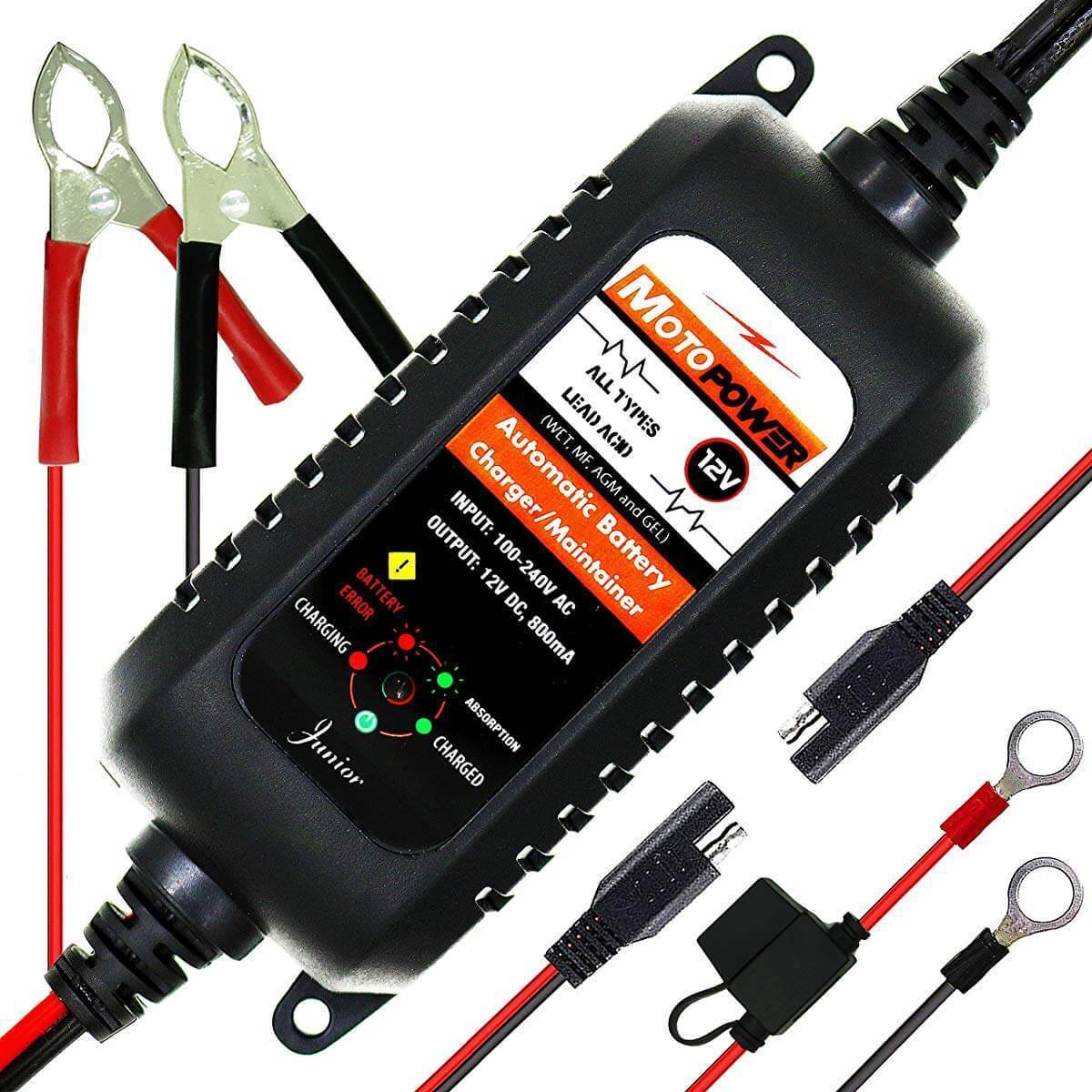 Fully Automatic 6V/12V Battery Charger