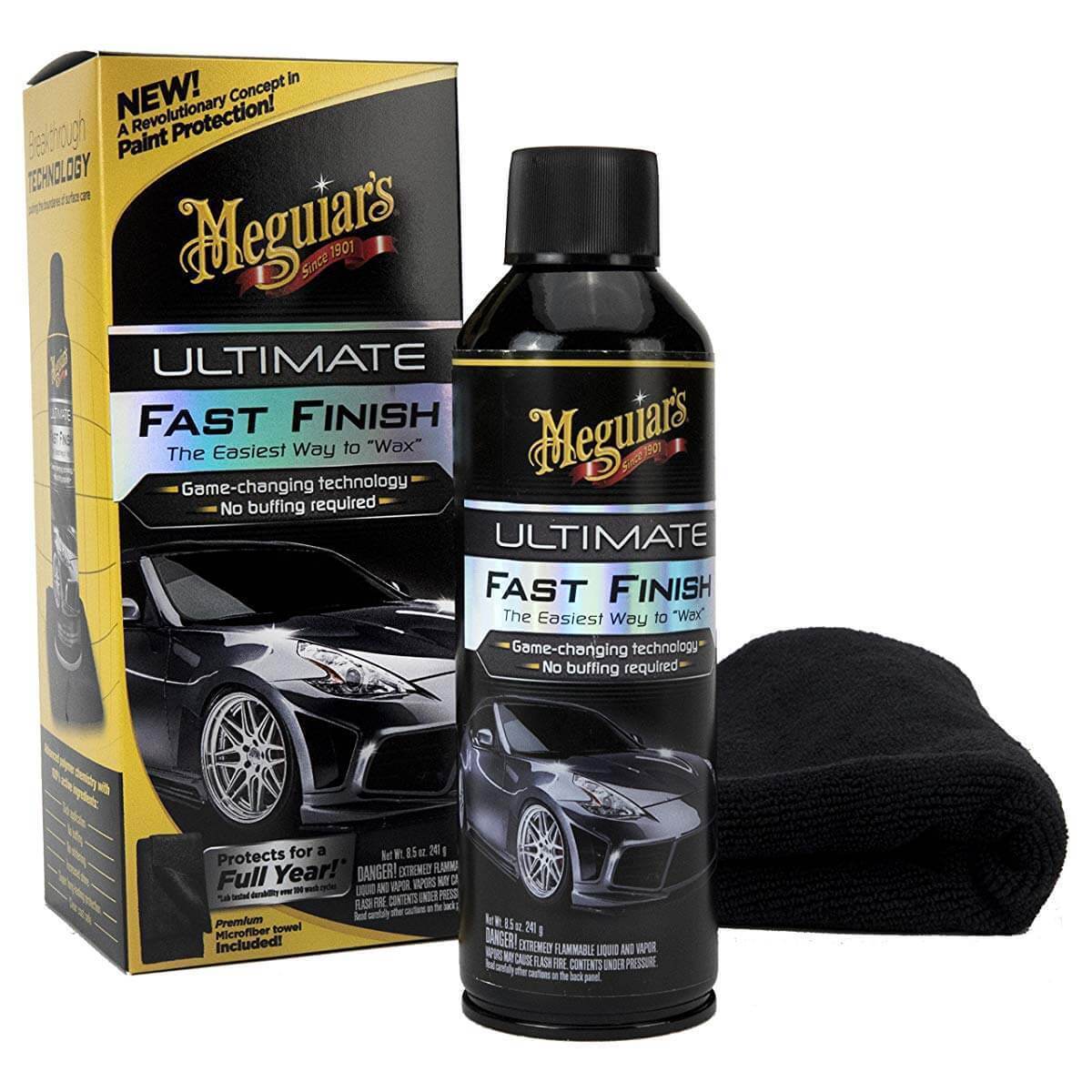 Ultimate Fast Finish Wax Kit - MEGUIARS