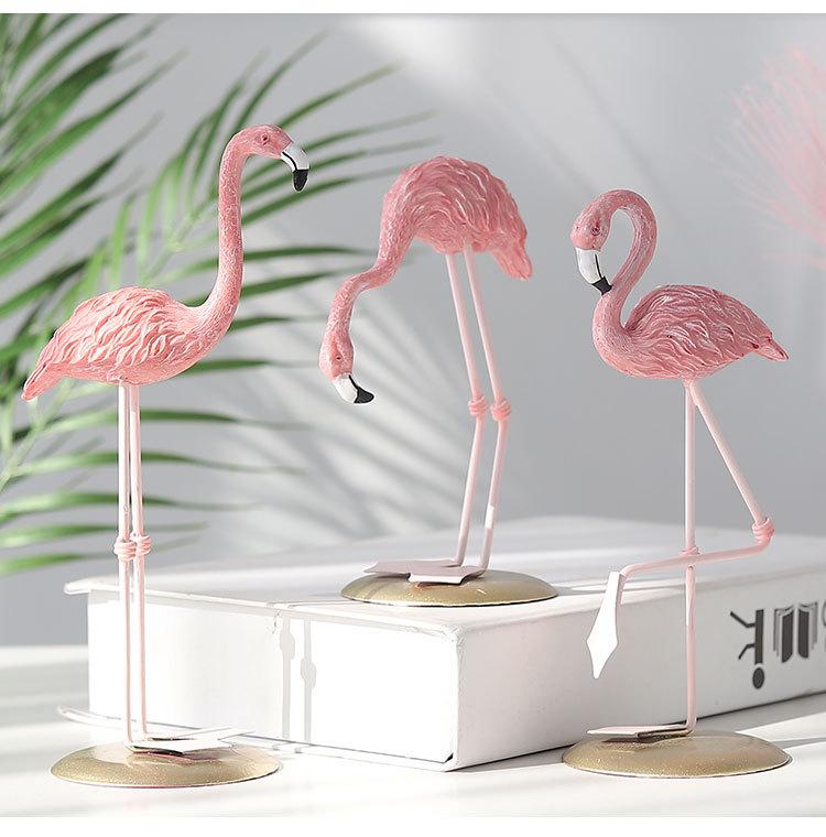 Nordic Ins Pink Flamingo Ornaments