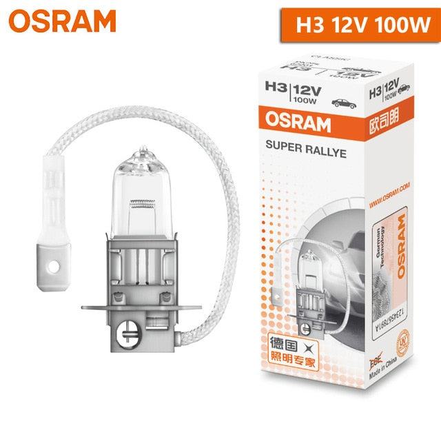 OSRAM Original H1 H4 H3 H7 Đèn tiêu chuẩn ánh sáng 12V Đèn pha 3200K Đèn pha tự động 55W 65W 100W Bóng đèn Halogen dành cho xe hơi Chất lượng OEM (1pc)