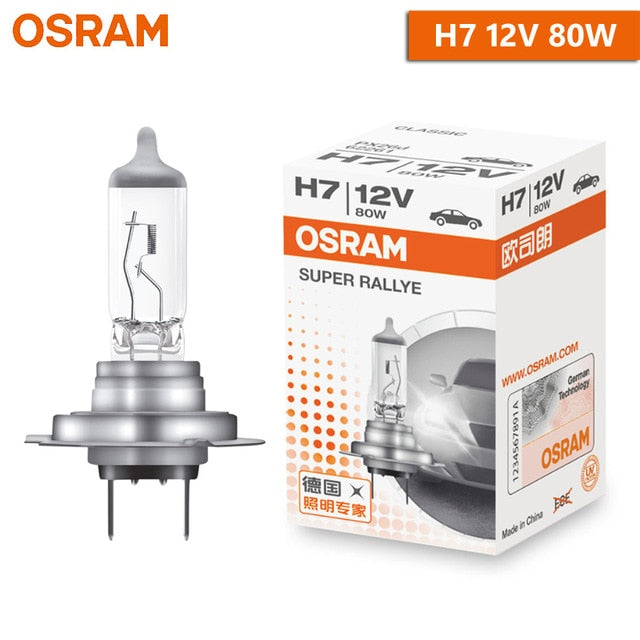 OSRAM Original H1 H4 H3 H7 Đèn tiêu chuẩn ánh sáng 12V Đèn pha 3200K Đèn pha tự động 55W 65W 100W Bóng đèn Halogen dành cho xe hơi Chất lượng OEM (1pc)