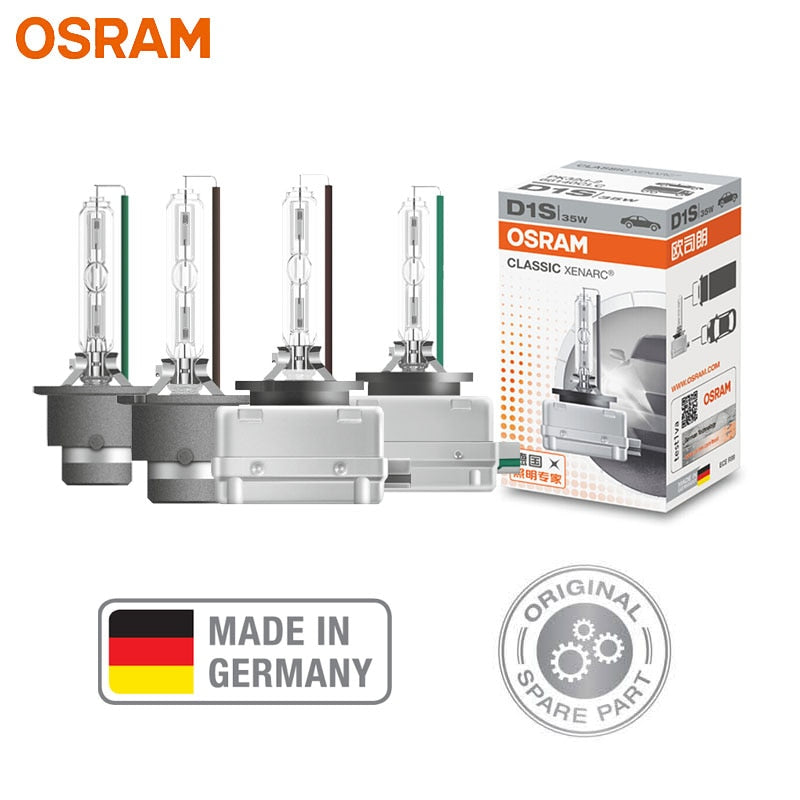 OSRAM D1S D2S D3S D4S 66140 66240 66340 66440 CLC Xenon HID CLASSIC Đèn pha xenon ô tô nguyên bản 4200K Ánh sáng trắng tiêu chuẩn, 1x