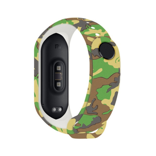 Strap for Xiaomi Mi Band 6 5 4 3 Sport Wristband Silicone Bracelet Mi Band 3 4 Band5 replacement straps For mi band 6 watch band