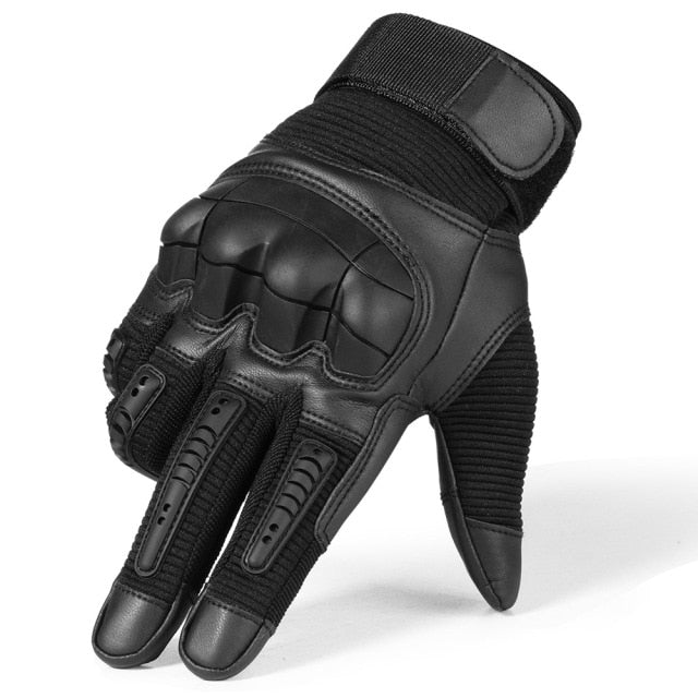 Touch Screen Hard Knuckle Tactical Gloves PU Leather Army Military Combat Airsoft Outdoor Sport Cycling Paintball Hunting Swat